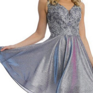 Spaghetti Straps Homecoming Short Dress